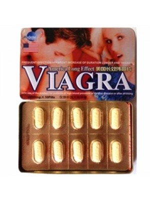 Amerikan Viagra Demir Kutu Cinsel Güç Arttırıcı 10 Tablet